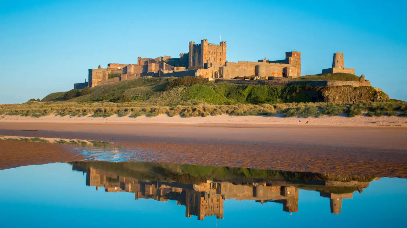 Lindsisfarne on The Coast and Castles Cycle Route